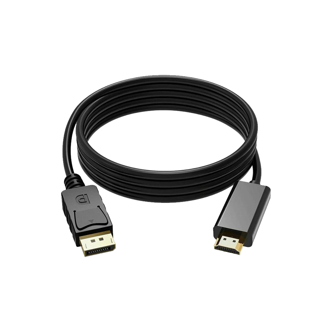 Kabllo DisplayPort në HDMI – 1.8m, Full HD / 4K Për Monitor & TV